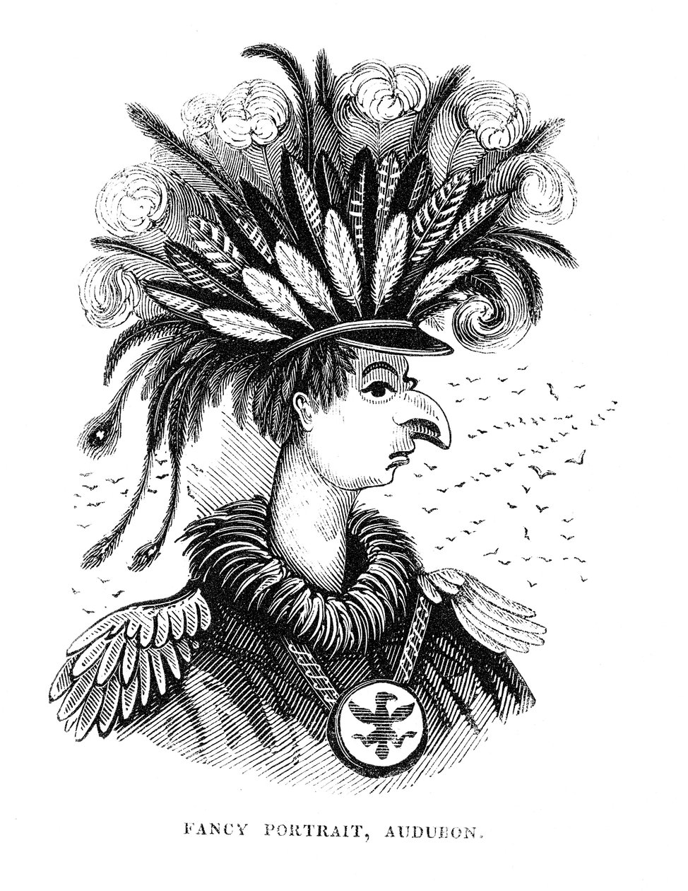 John James Audubon, American Ornithologist and Artist by Unbekannt
