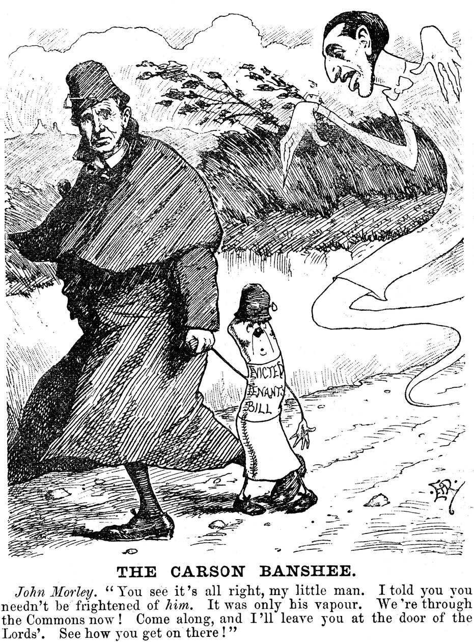 John Morley, British Secretary for Ireland by Unbekannt
