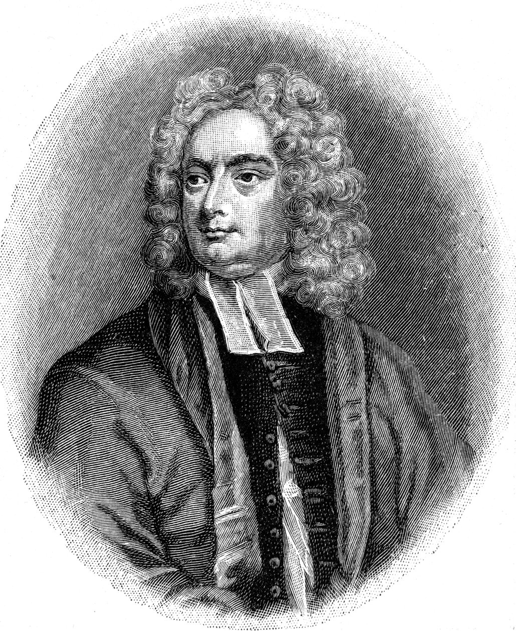 Jonathan Swift, Anglo-Irish satirist, poet and cleric by Unbekannt