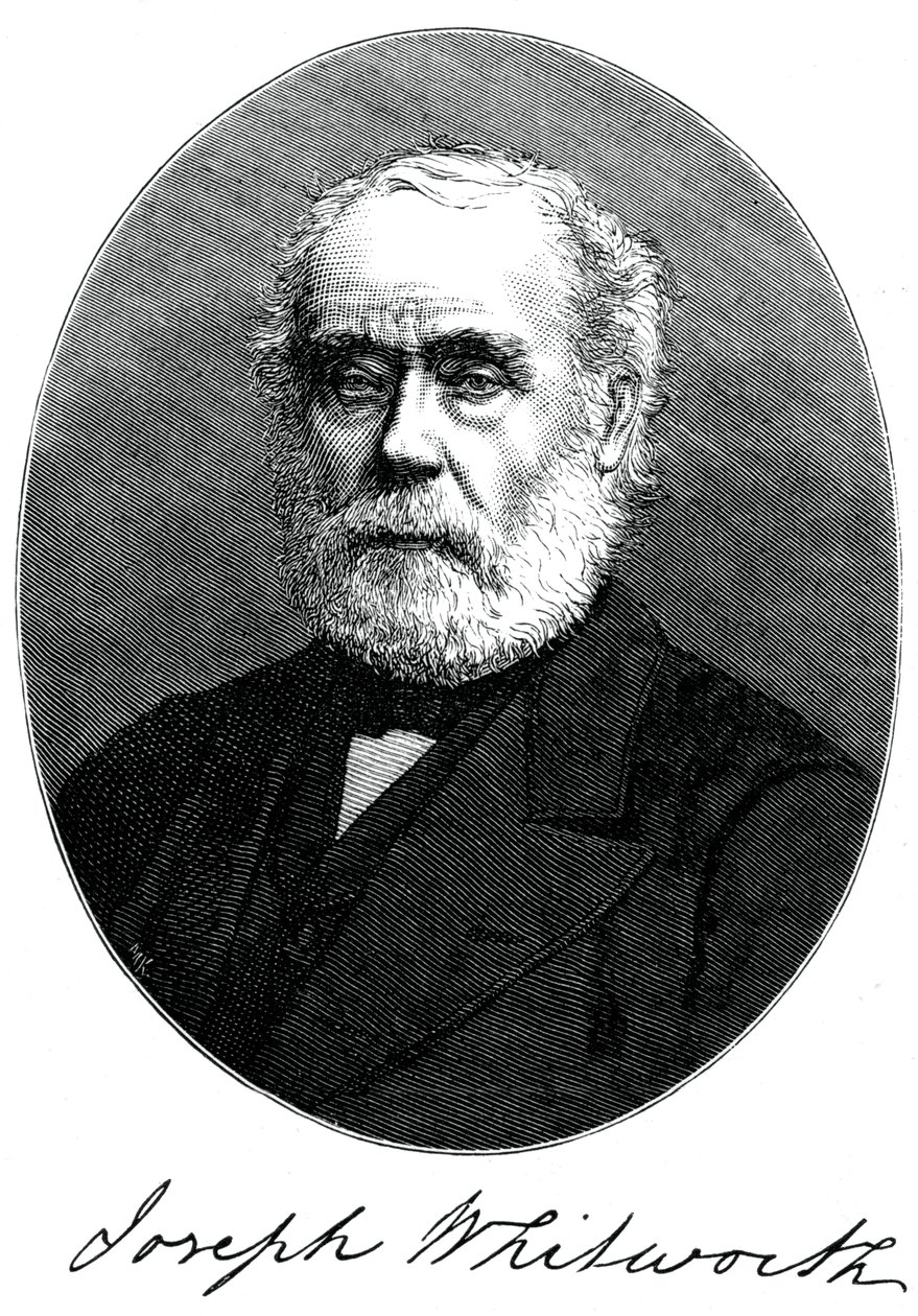 Joseph Whitworth, British engineer, entrepreneur and inventor by Unbekannt