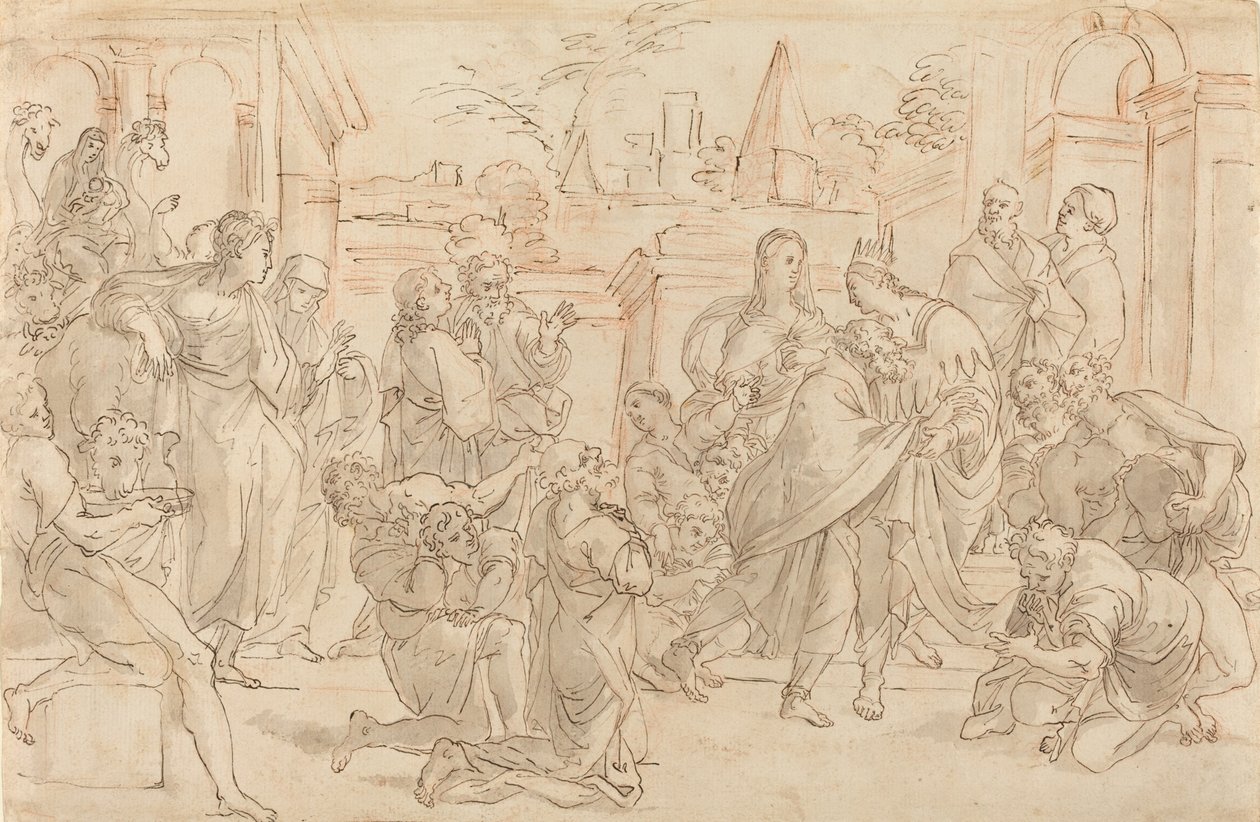 Joseph and His Brother in Egypt by Unbekannt