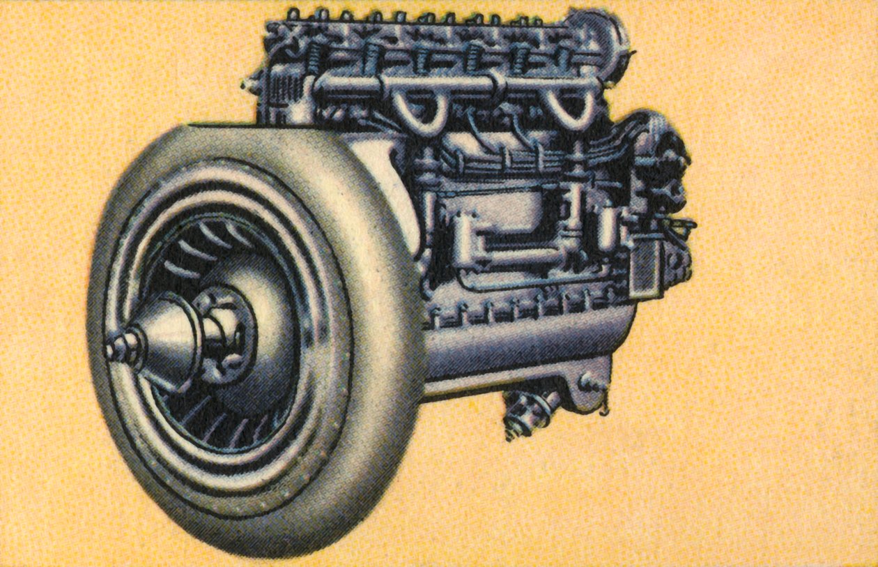 Junkers L 1, 80 horse power aeroplane engine, 1932 by Unbekannt