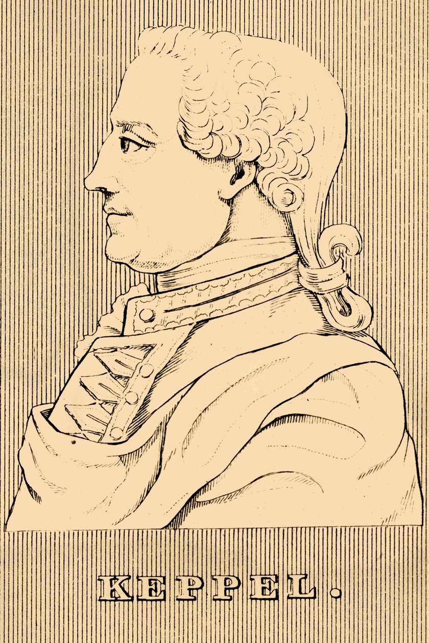 Keppel, 1725-1786 by Unbekannt