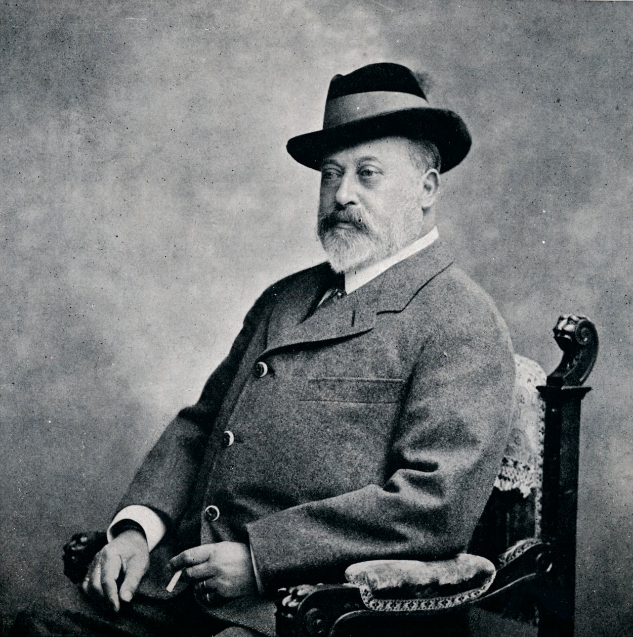 King Edward VII in a Tyrolean hat by Unbekannt