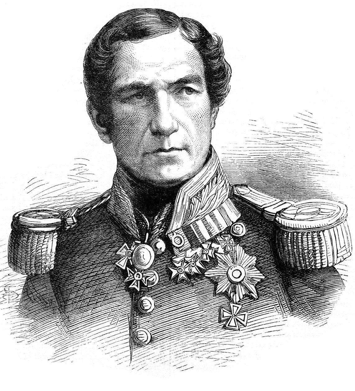 King Leopold I of Belgium, 19th century by Unbekannt