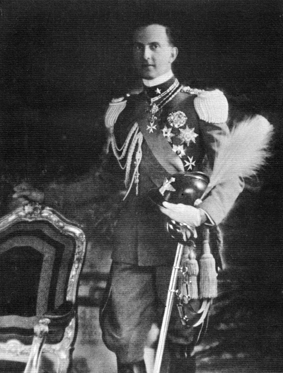 King Umberto II of Italy 1904-1983 by Unbekannt