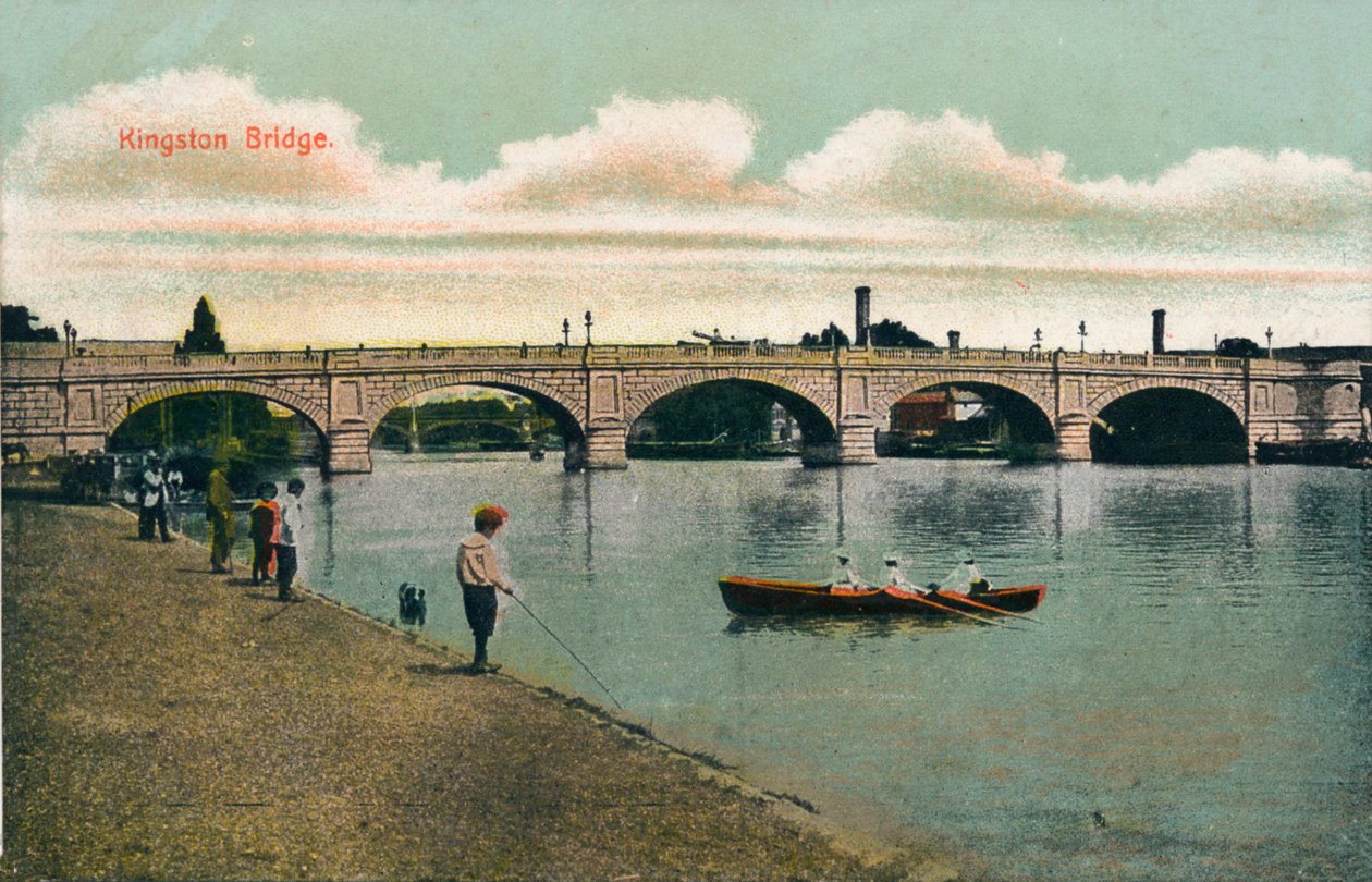 Kingston Bridge, 1908 by Unbekannt