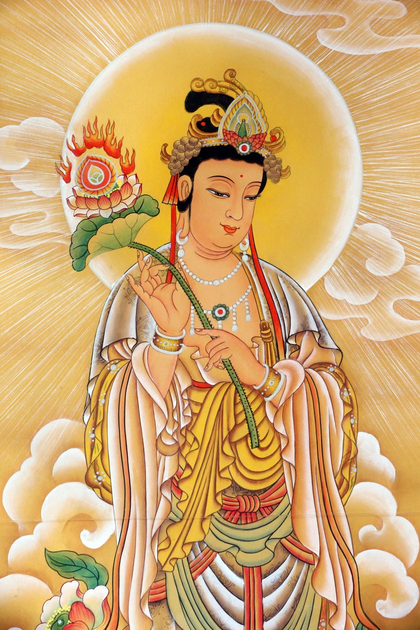 Kong Meng San Phor Kark See Monastery, Bodhisattva, Singapore by Unbekannt