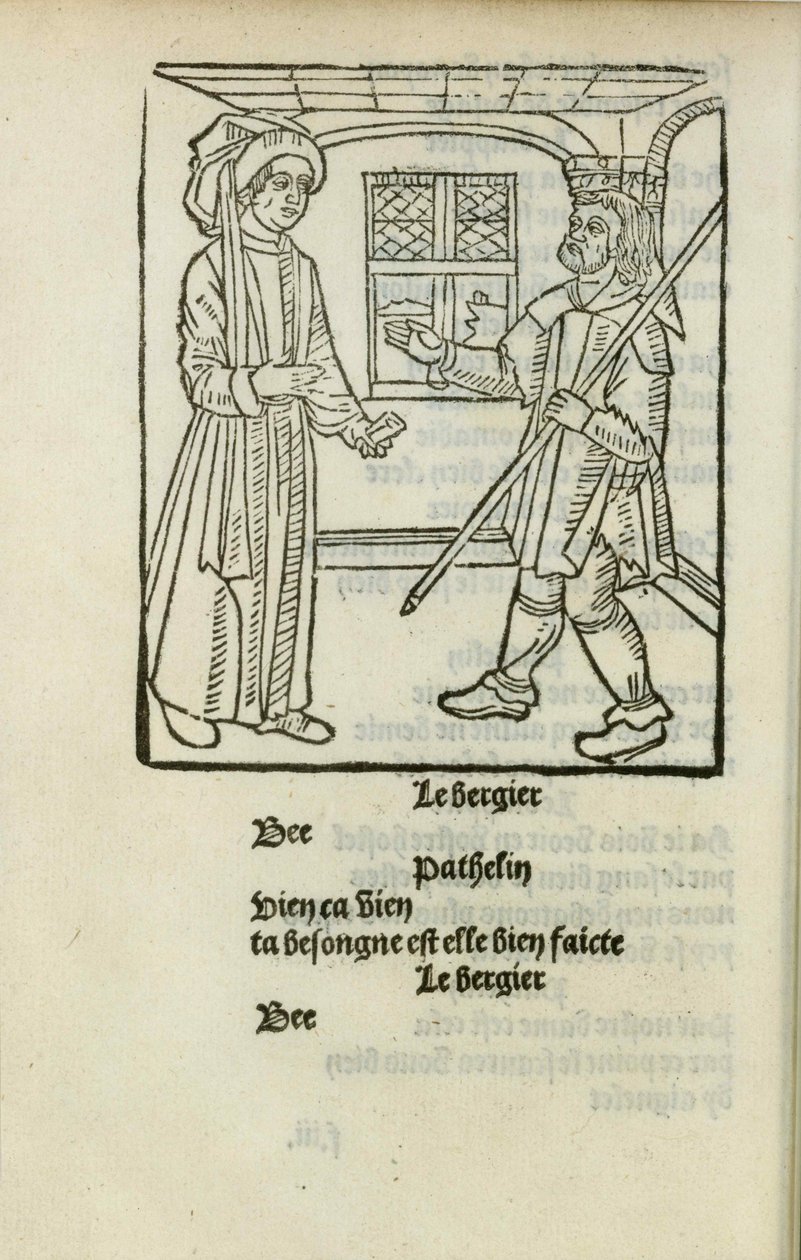 The Farce of Master Pathelin by Unbekannt