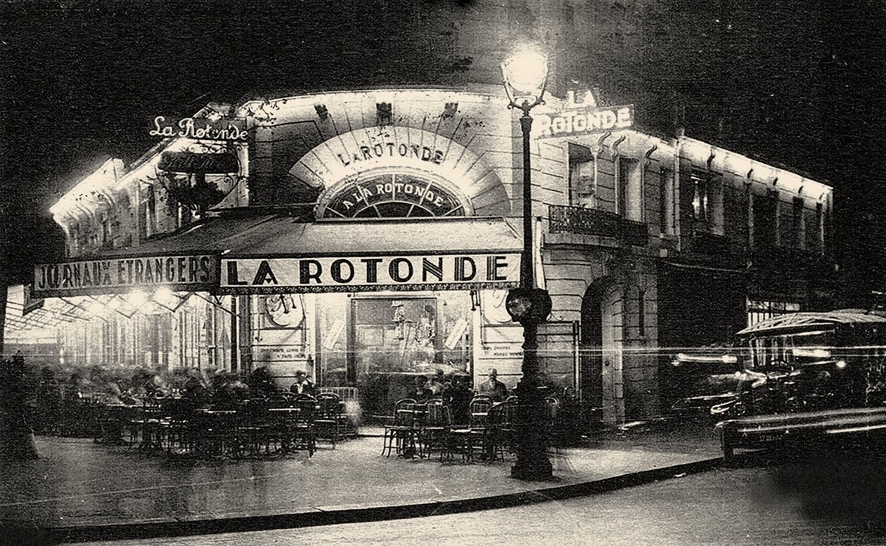 La Rotonde, Boulevard du Montparnasse by Unbekannt