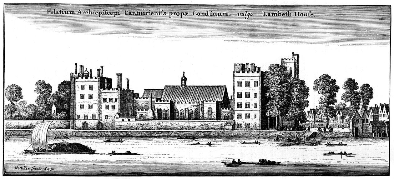 Lambeth Palace, London by Unbekannt