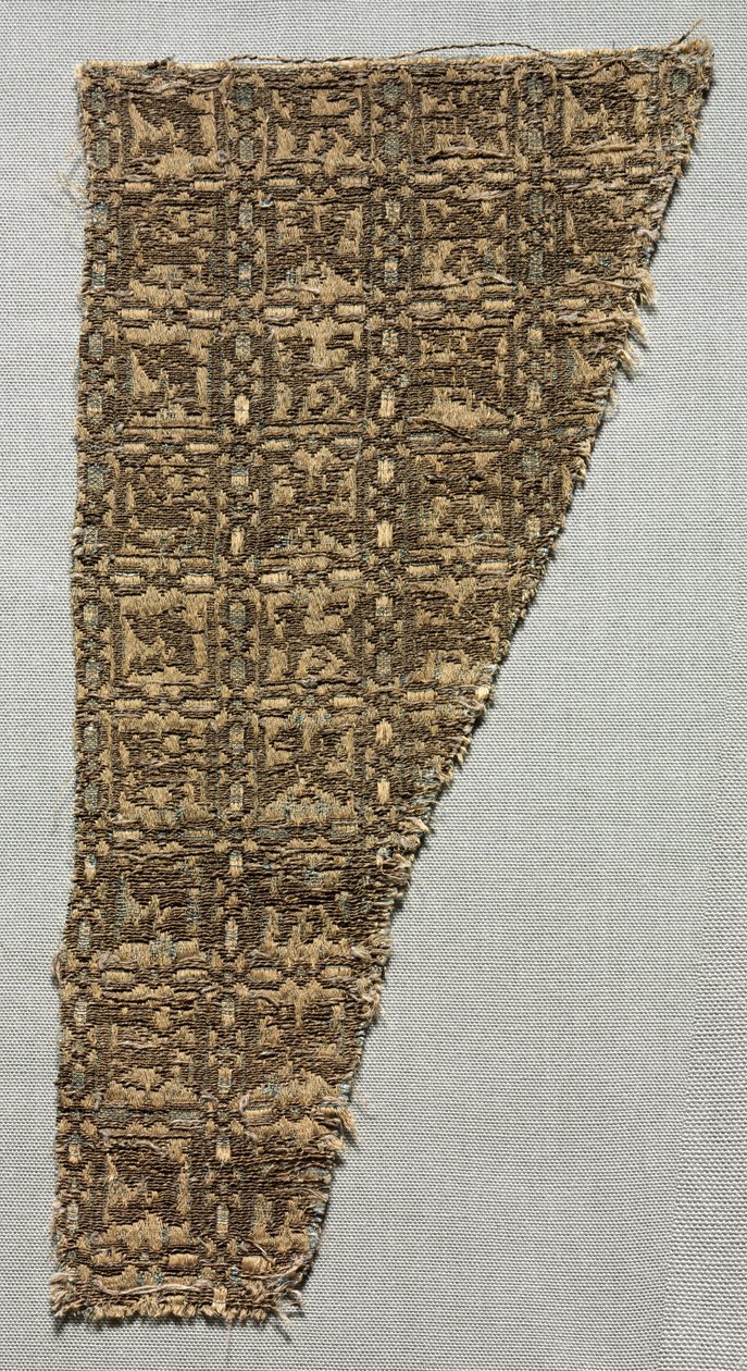 Lampas with Animals in Squares, Late 1200s - 1300s by Unbekannt