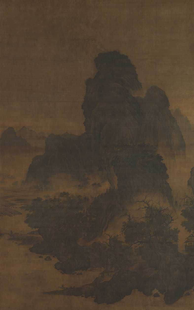 Landscape in the Style of Fan Kuan by Unbekannt