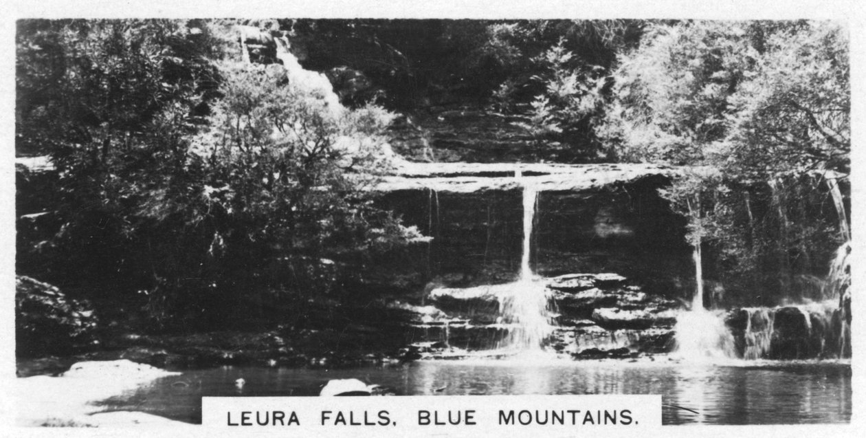 Leura Falls, Blue Mountains, Australia by Unbekannt