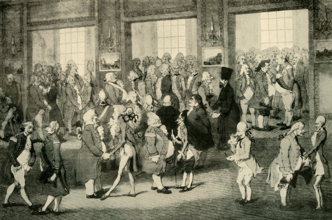Levee of Lord Cornwallis, Governor General by Unbekannt