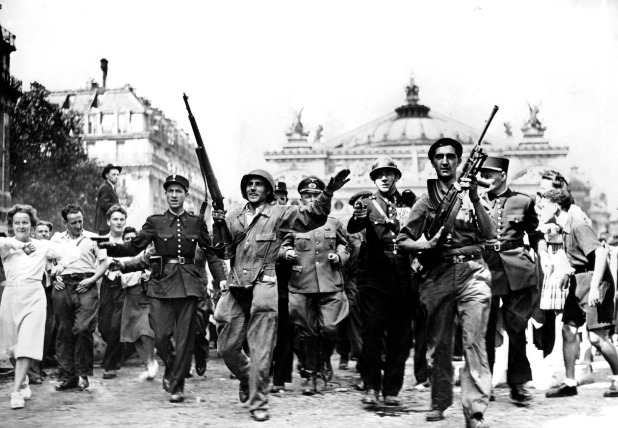 Liberation of Paris, 25 August 1944 by Unbekannt