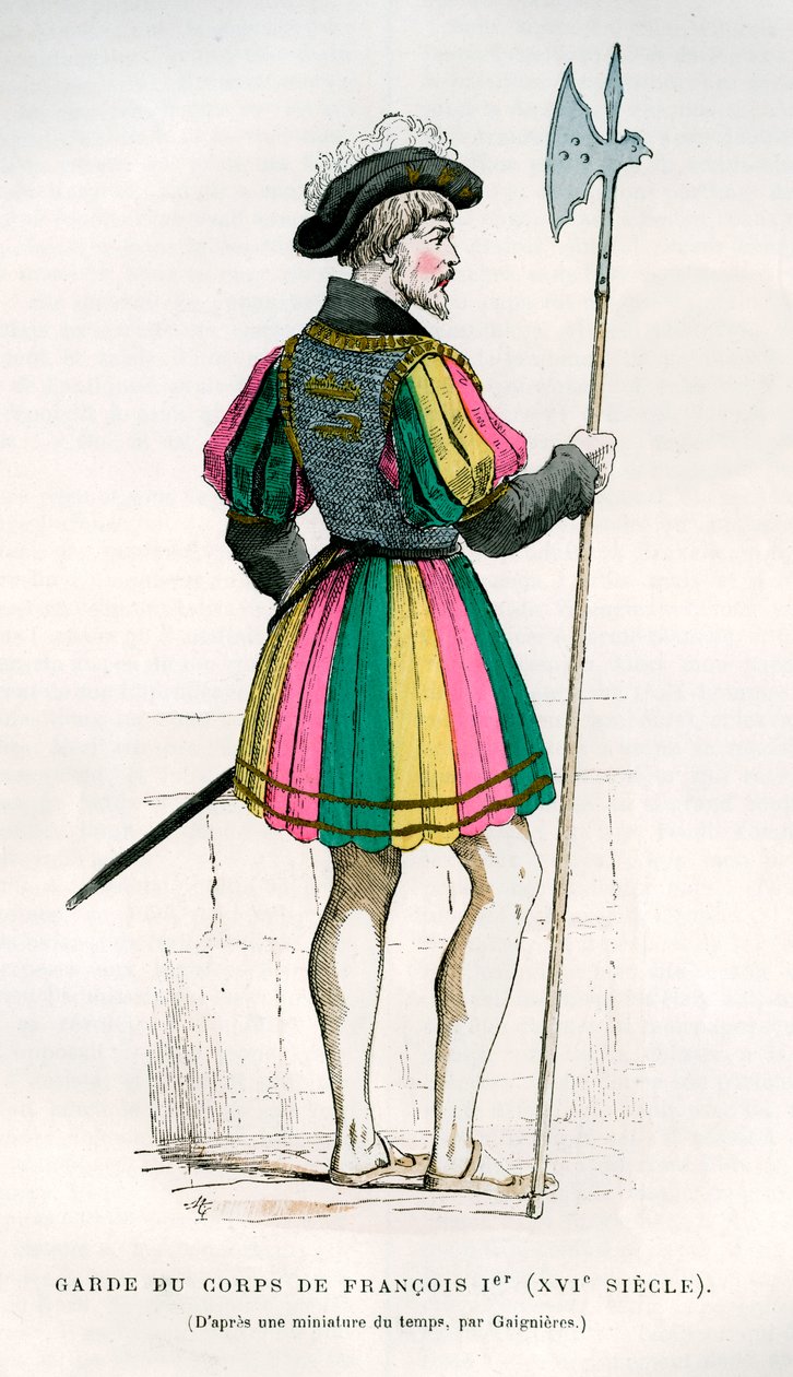 Life Guard or Bodyguard of Francis I of France, 16th Century by Unbekannt