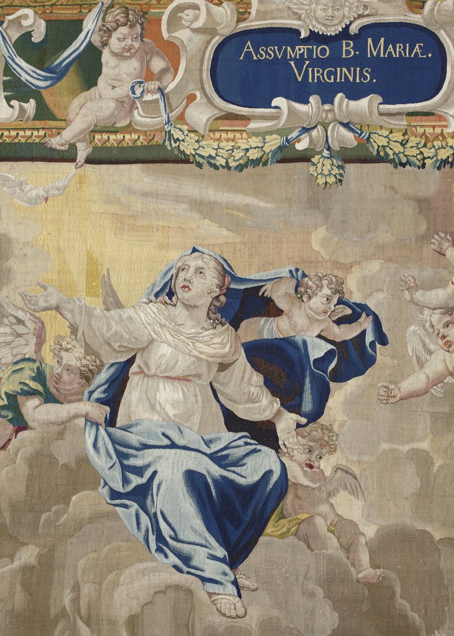 Life of the Virgin: The Assumption (Detail) by Unbekannt