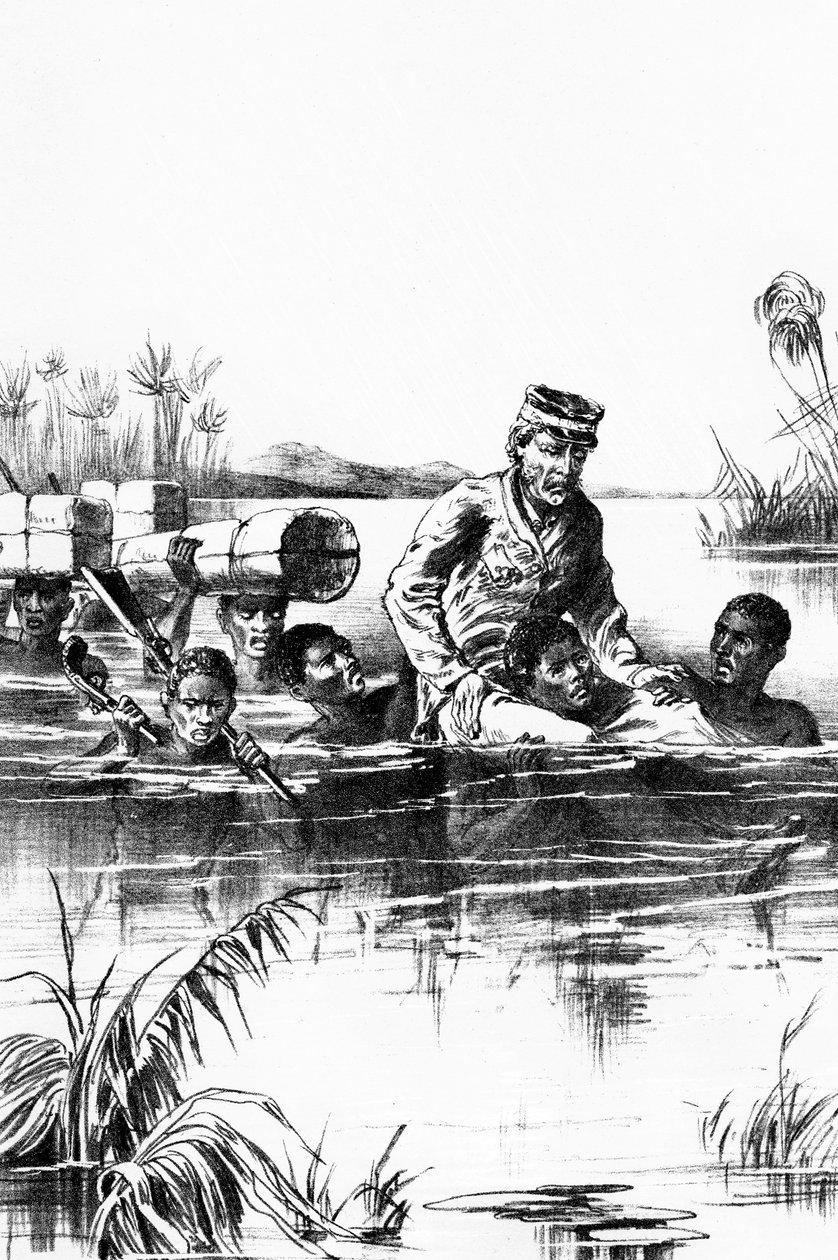 Livingstone on His Last Journey by Unbekannt