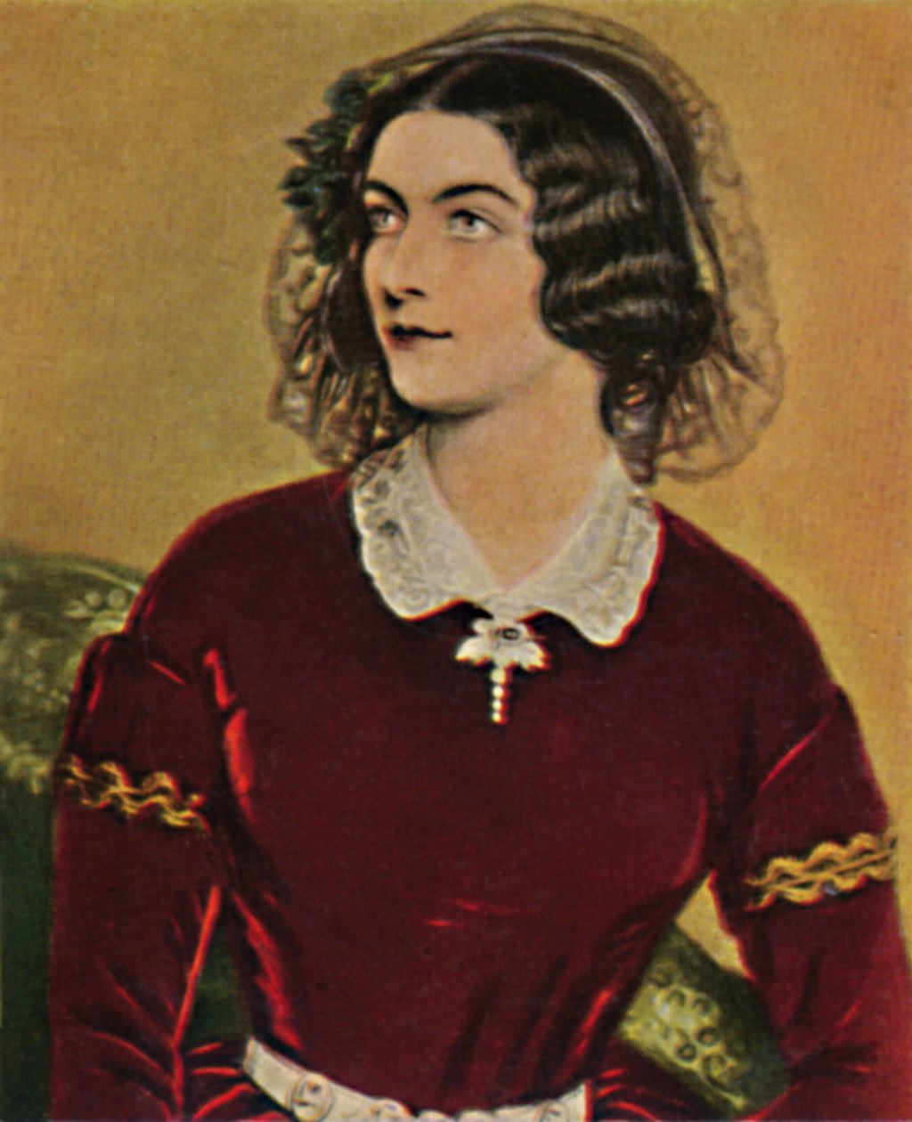 Lola Montez 1818-1861 - Painting by Stieler by Unbekannt