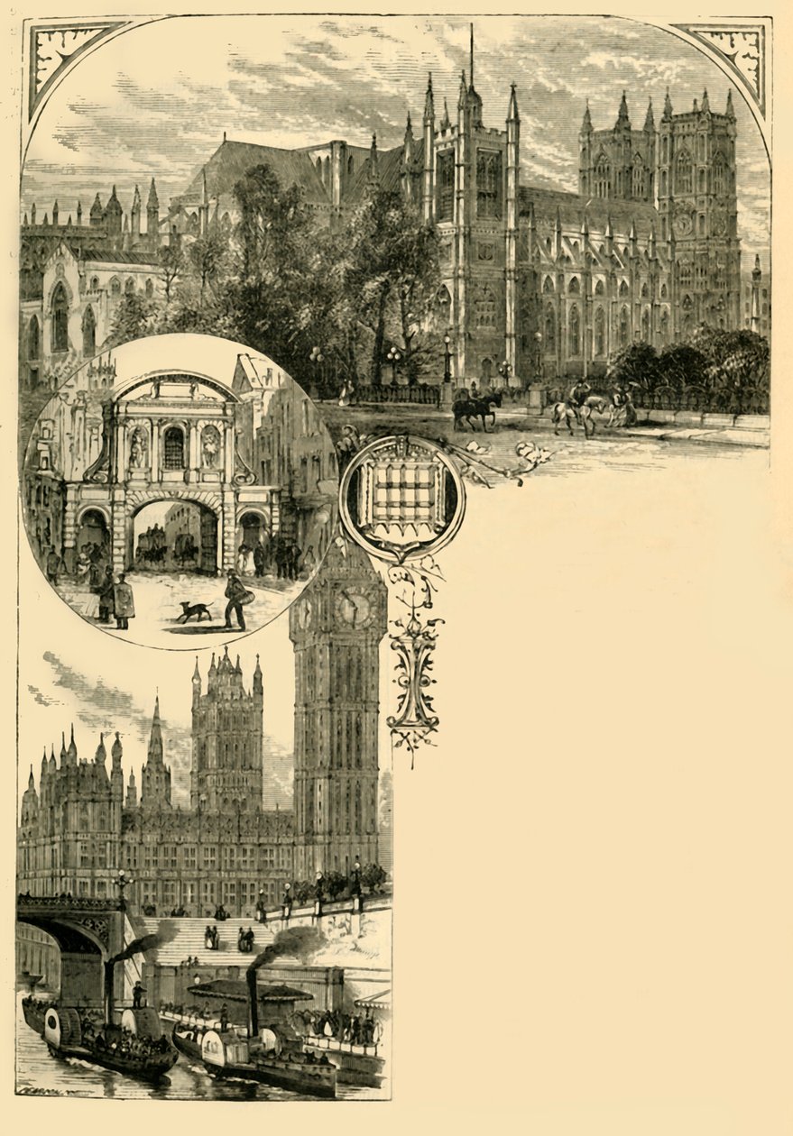 London. Westminster and the Western Suburbs by Unbekannt