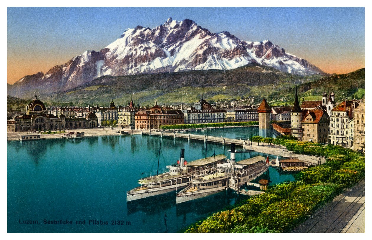Lucerne, Switzerland by Unbekannt