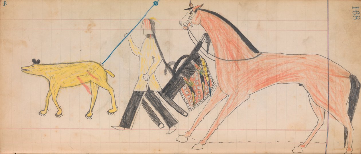 Maffet Ledger: Drawing by Unbekannt