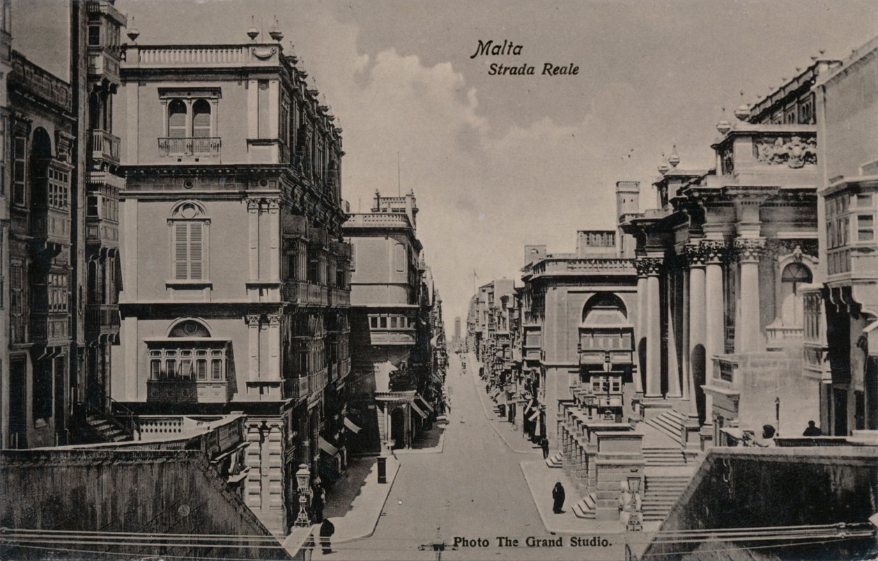 Malta - Strada Reale by Unbekannt