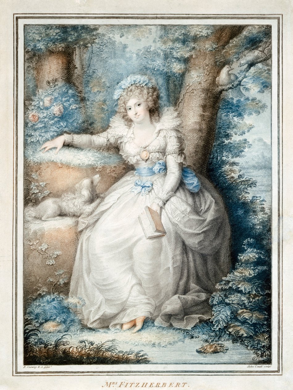 Maria Fitzherbert, Companion of King George IV by Unbekannt