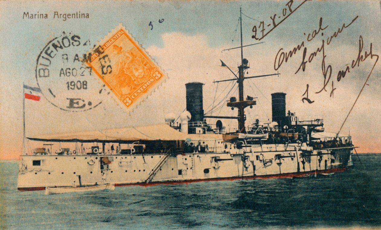 Marina Argentina. Acorazado, Belgrano by Unbekannt