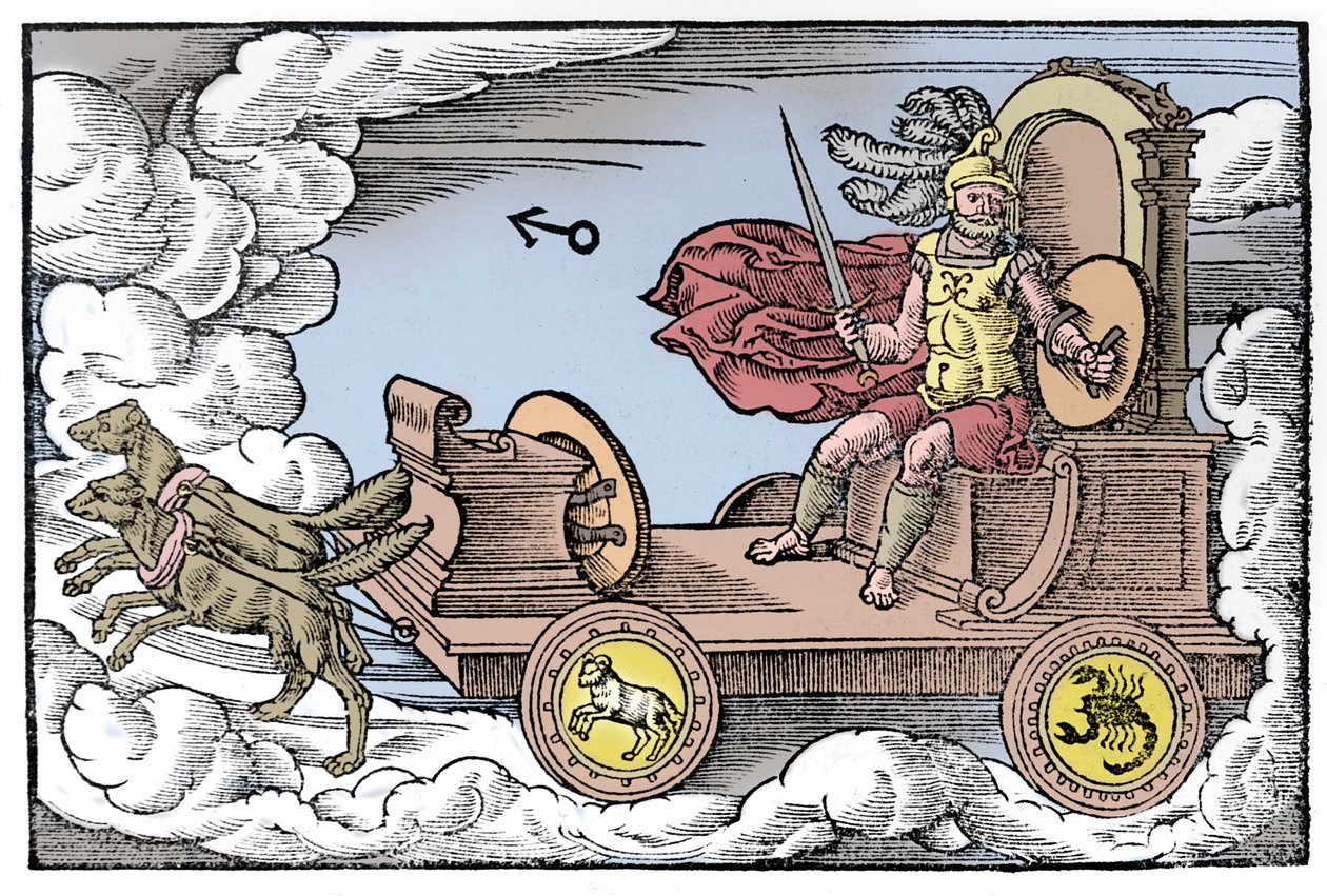 Mars, Roman God of War by Unbekannt