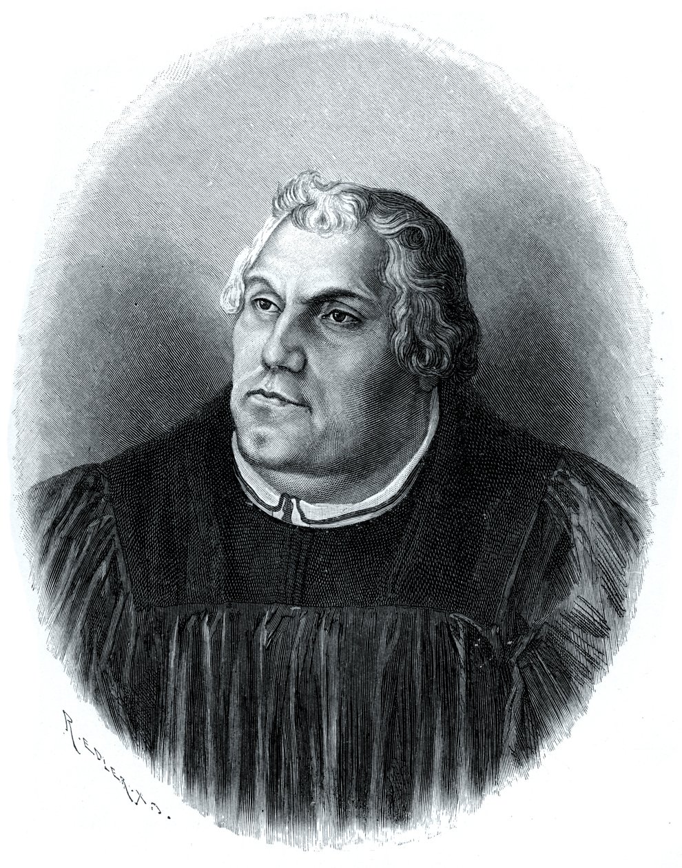 Martin Luther, Protestant church reformer by Unbekannt