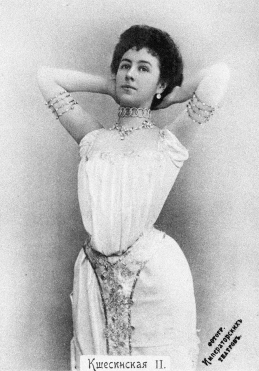 Matilda Kschessinska as Princess Aspicia in the Ballet The Pharaoh's ...