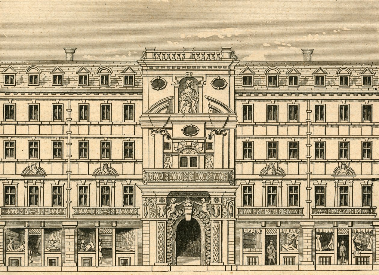 Mercers Chapel, as Rebuilt After the Fire by Unbekannt