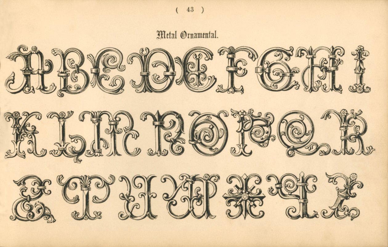Metal Ornamental (1862) by Unbekannt