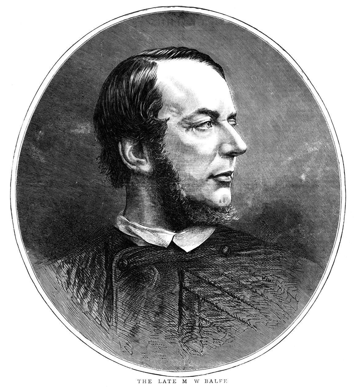 Michael William Balfe, Irish-born British composer and singer by Unbekannt