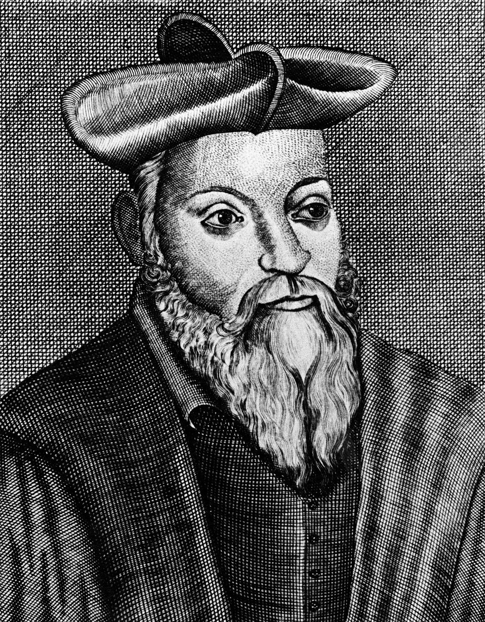 Michel Nostradamus, French Physician and Astrologer by Unbekannt