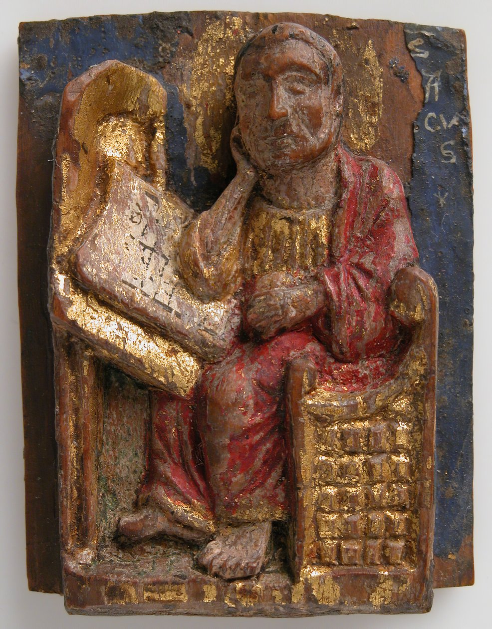 Miniature Relief of Saint Mark at His Writing Table by Unbekannt