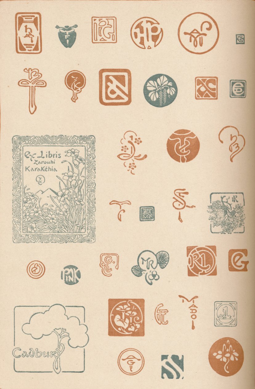 Monograms and Marks, c1890, 1905 by Unbekannt