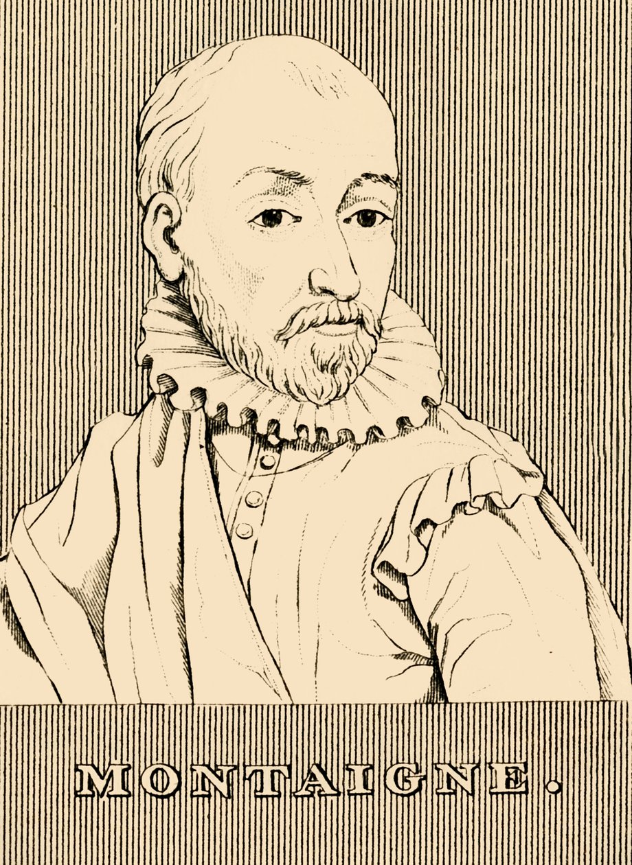 Montaigne, 1533-1592 by Unbekannt