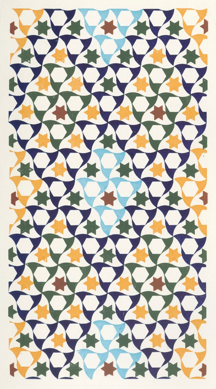 Mosaic from the portico of the Generalife by Unbekannt