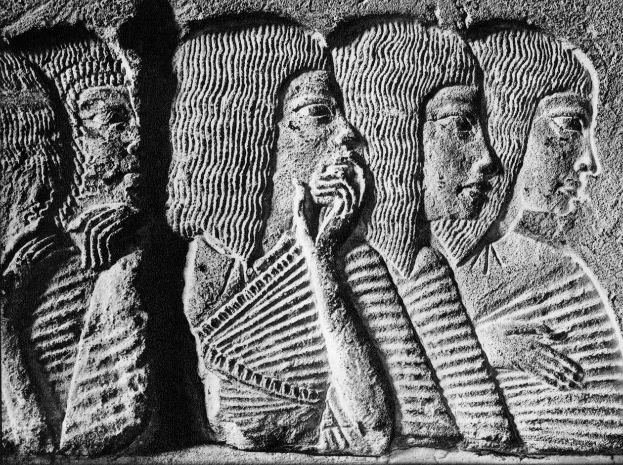 Mourners at the Funeral of a Memphite High Priest by Unbekannt