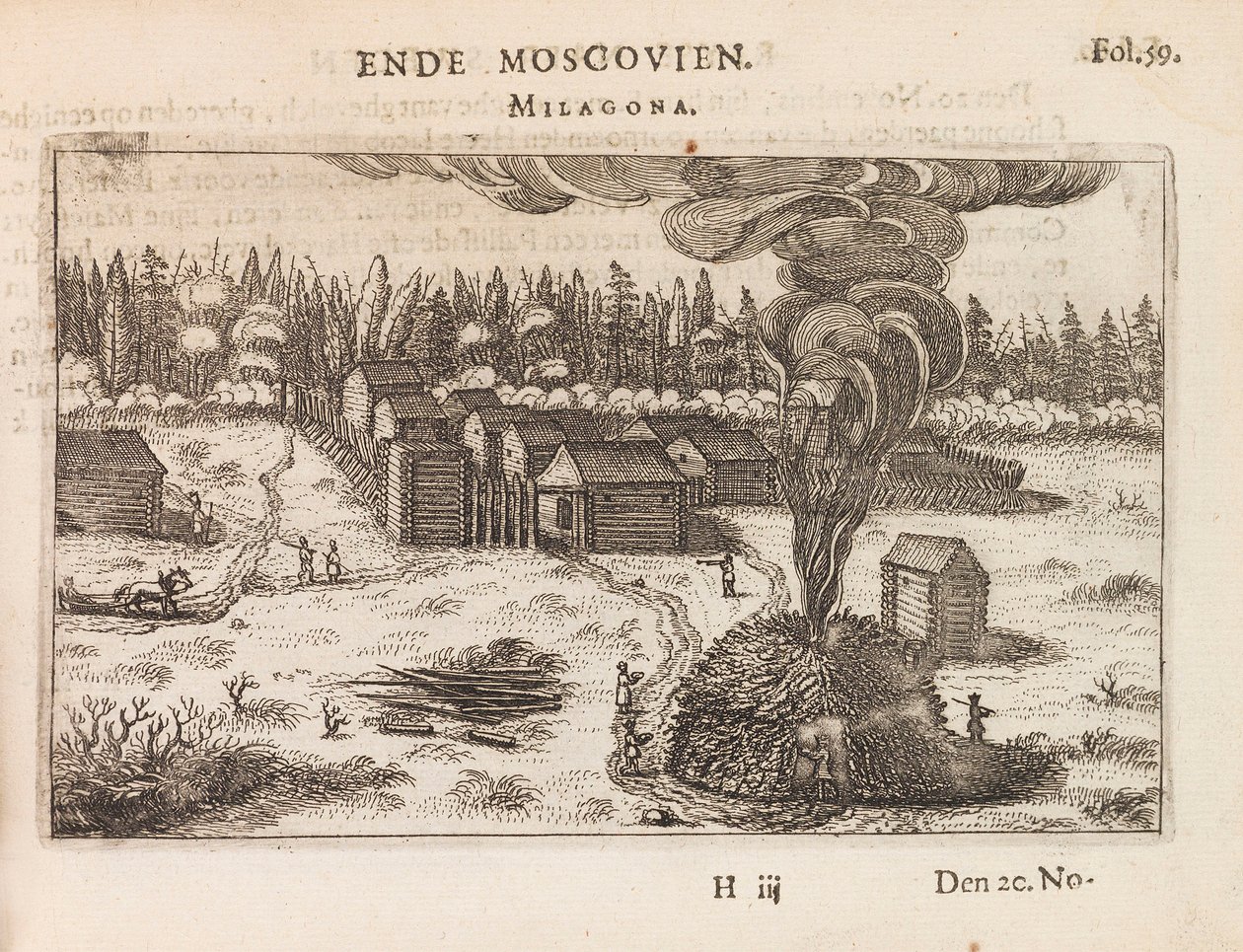 Muscovy, Milagona. Illustration to Antonis Goeteeris