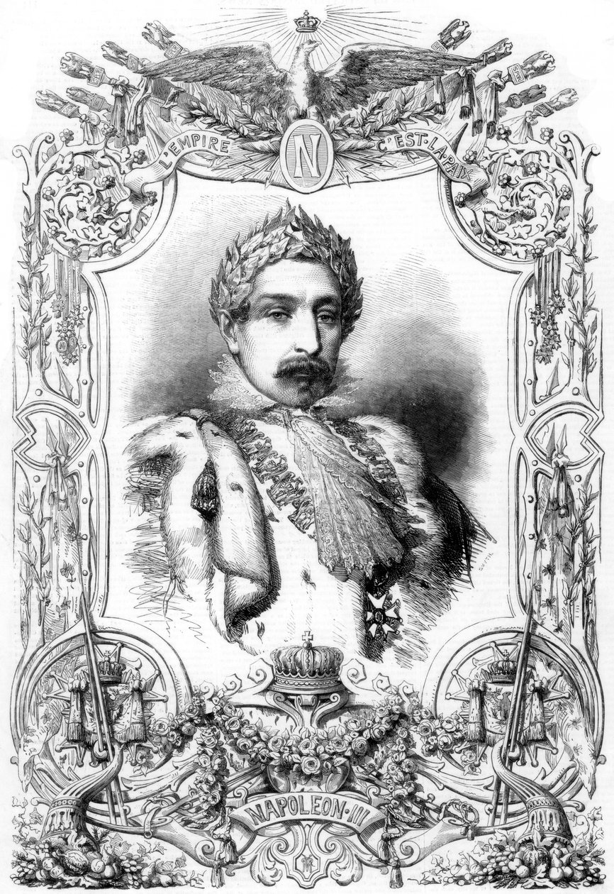 Napoleon III, Emperor of France by Unbekannt