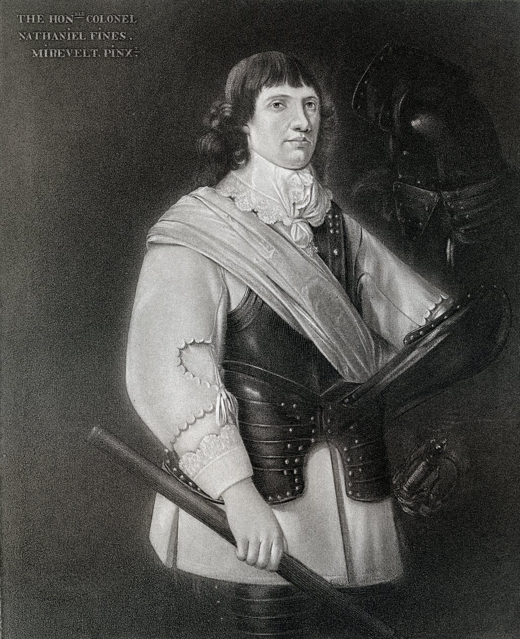 Nathaniel Fiennes, English politician by Unbekannt