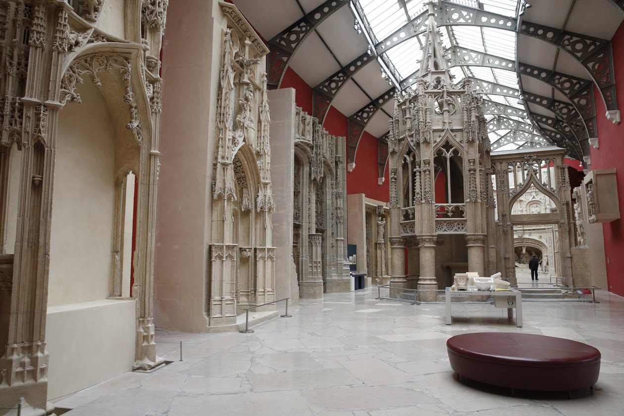 National Museum of French monuments. Exhibition space, Paris, France by Unbekannt