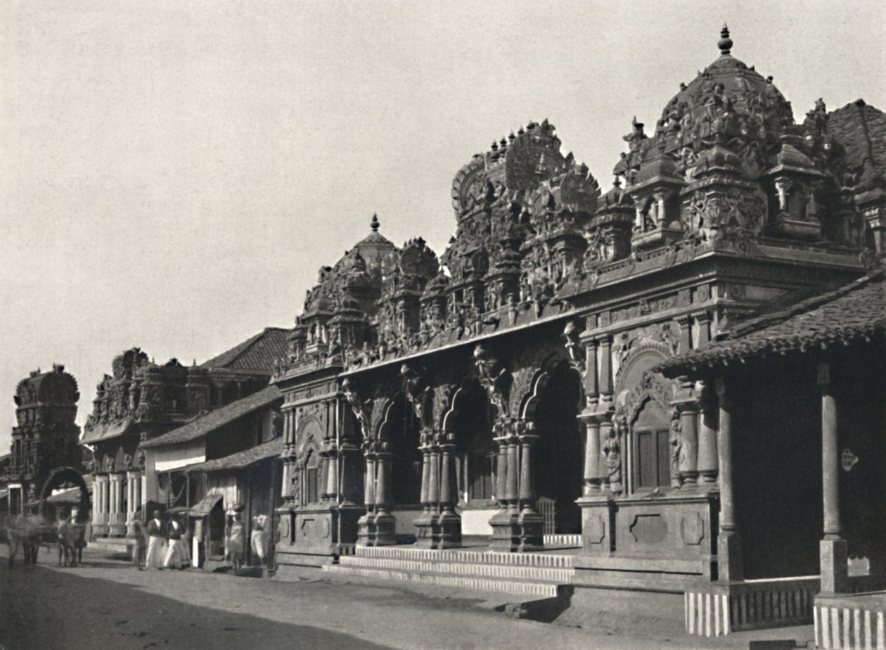 Neuer Hindutempel Pithat, Colombo by Unbekannt
