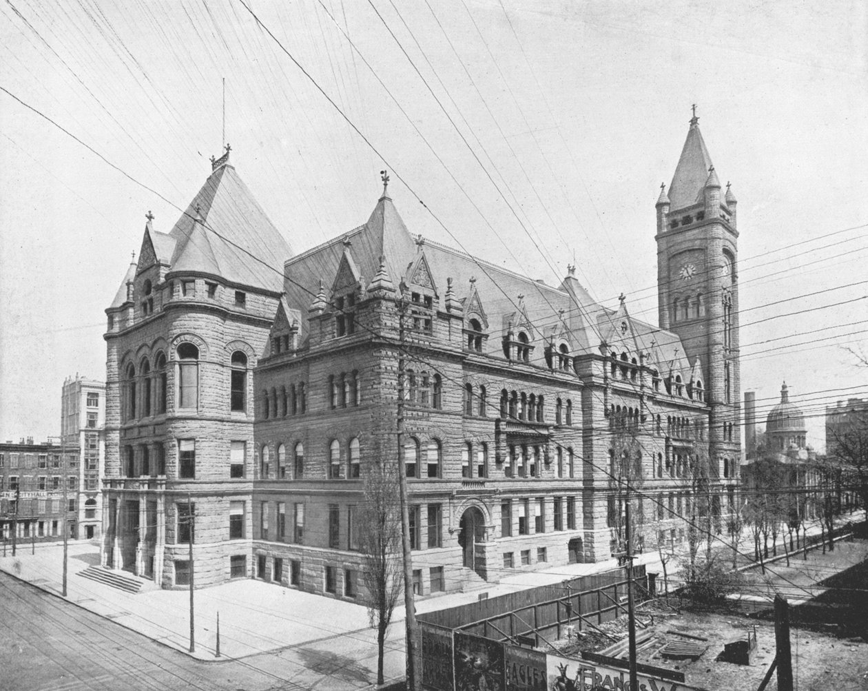 New City Hall, Cincinnati, Ohio, USA, c1900 by Unbekannt
