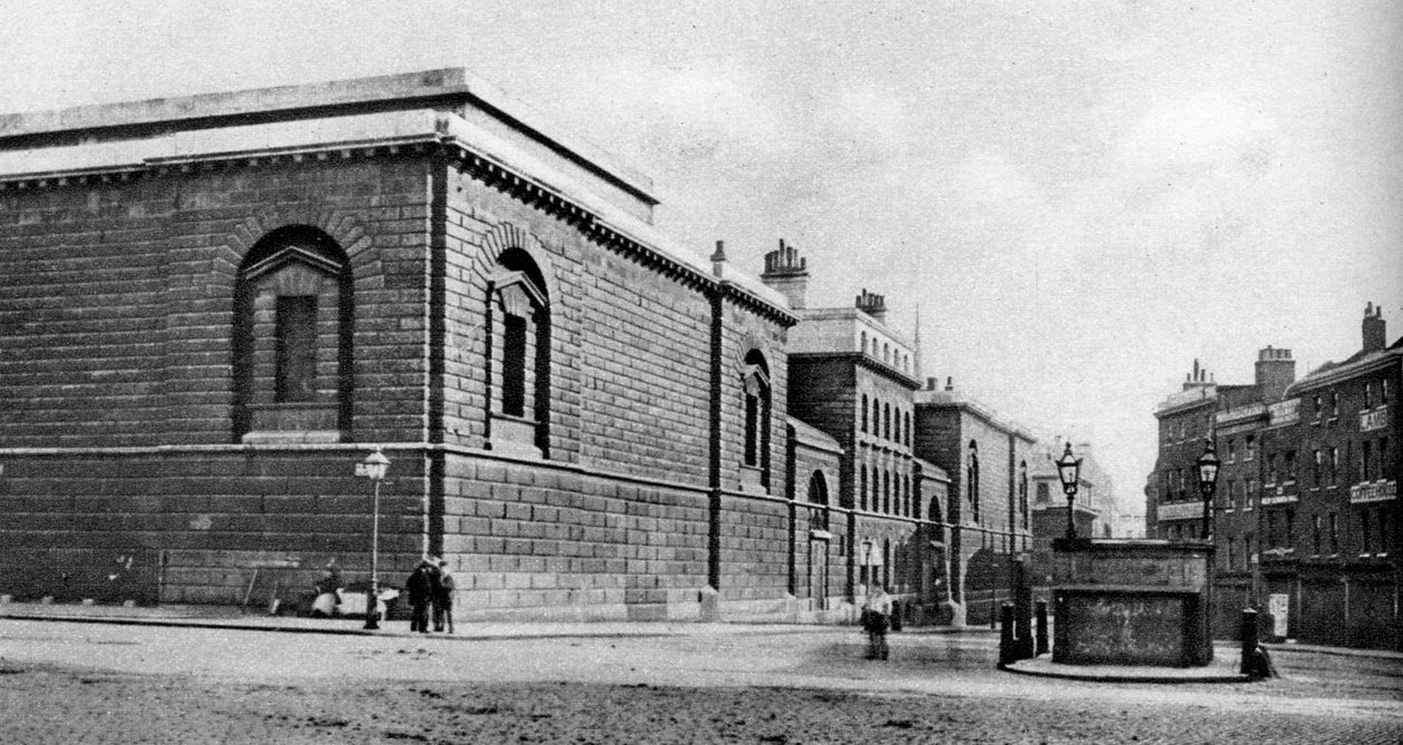 Newgate Prison, London by Unbekannt