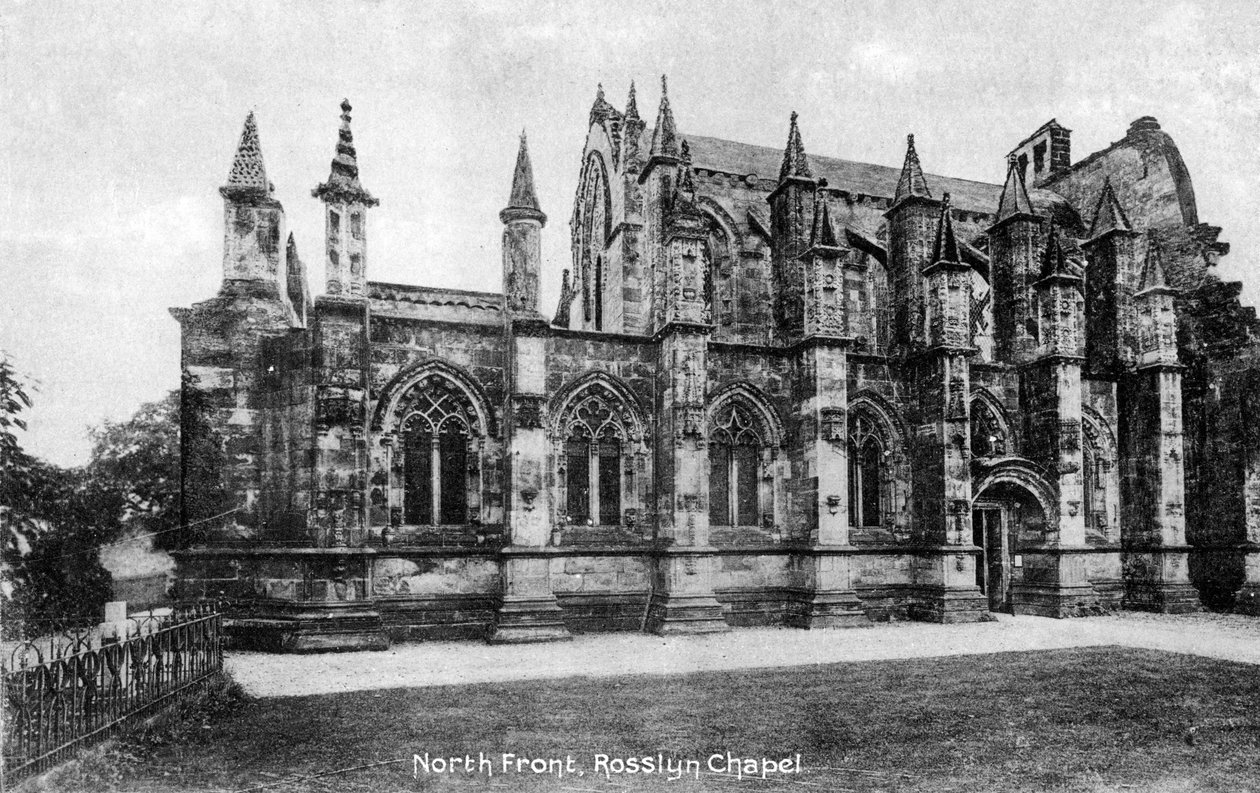 North Front, Rosslyn Chapel, Midlothian, Scotland by Unbekannt